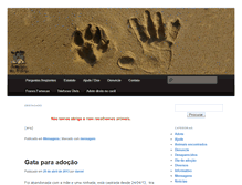 Tablet Screenshot of amigosdepatas.org.br